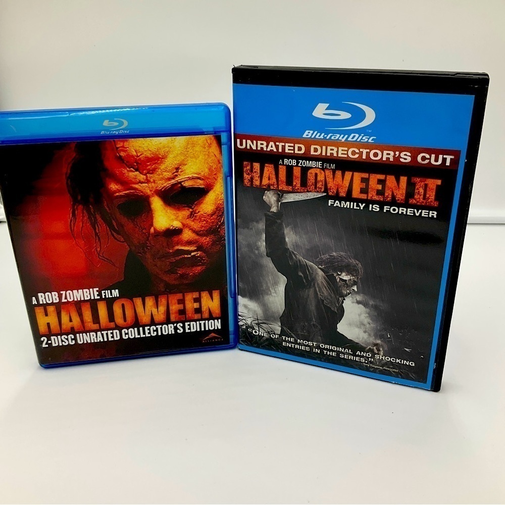 Halloween and Halloween 2 Unrated collectors edition Blu-Ray